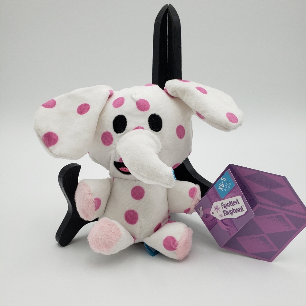 Spotted Elephant Rudolph Collection Bark Box NWT